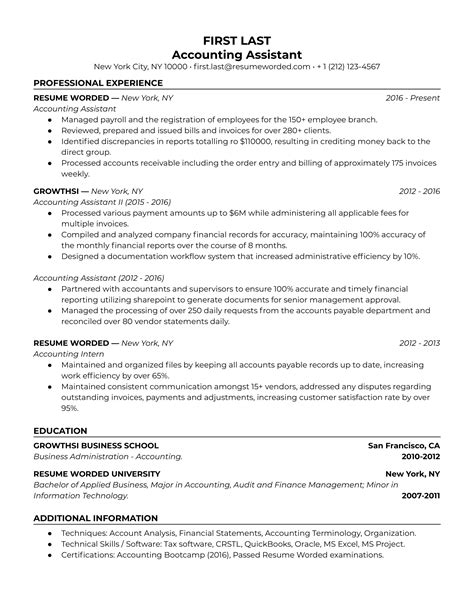 senior accounts assistant resume examples|13 Accounting Assistant Resume Examples for 2024